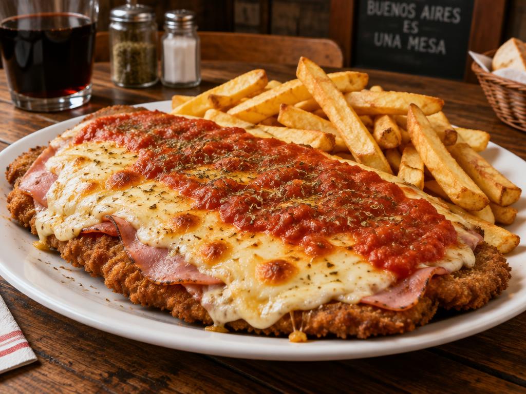Milanesa napolitana